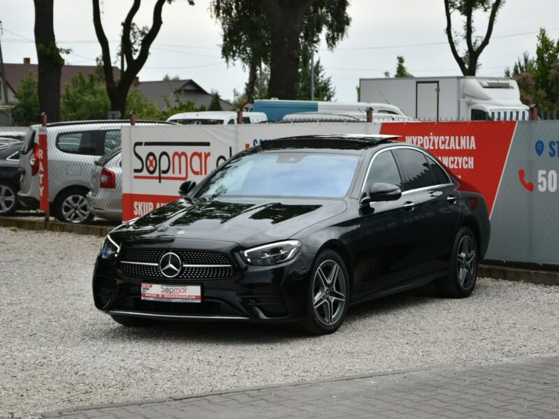 Mercedes E 220 E 220d 4Matic 200KM 2022r. SALON pakiet AMG Burmester Fv23 Rezerwacja W213 (2016-)