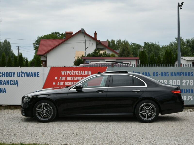Mercedes E 220 E 220d 4Matic 200KM 2022r. SALON pakiet AMG Burmester Fv23 Rezerwacja W213 (2016-)
