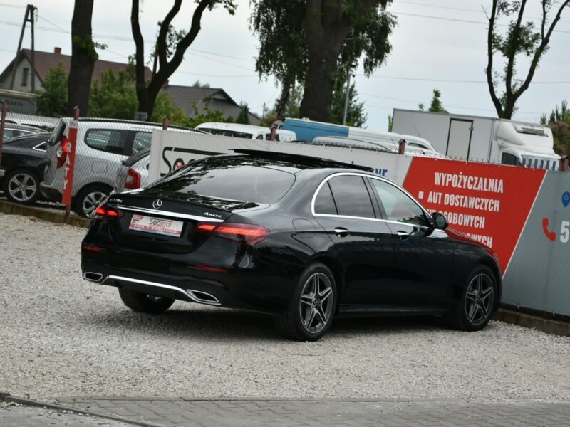 Mercedes E 220 E 220d 4Matic 200KM 2022r. SALON pakiet AMG Burmester Fv23 Rezerwacja W213 (2016-)