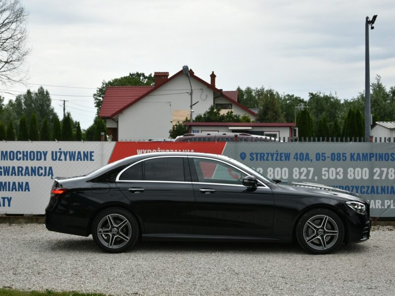 Mercedes E 220 E 220d 4Matic 200KM 2022r. SALON pakiet AMG Burmester Fv23 Rezerwacja W213 (2016-)