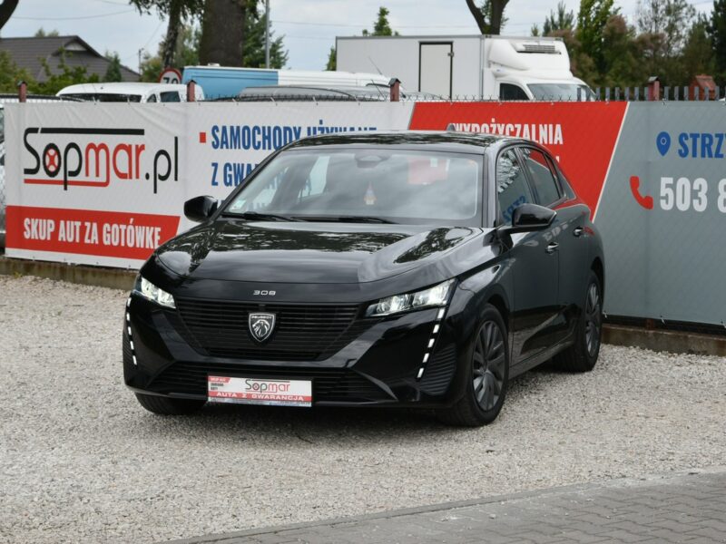 Peugeot 308 1.2PureTech 110KM MANUAL 2022r. Virtual fullLED NAVi 52tkm Rezerwacja P5 (2021-)