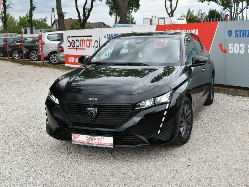 Peugeot 308 1.2PureTech 110KM MANUAL 2022r. Virtual fullLED NAVi 52tkm Rezerwacja P5 (2021-)