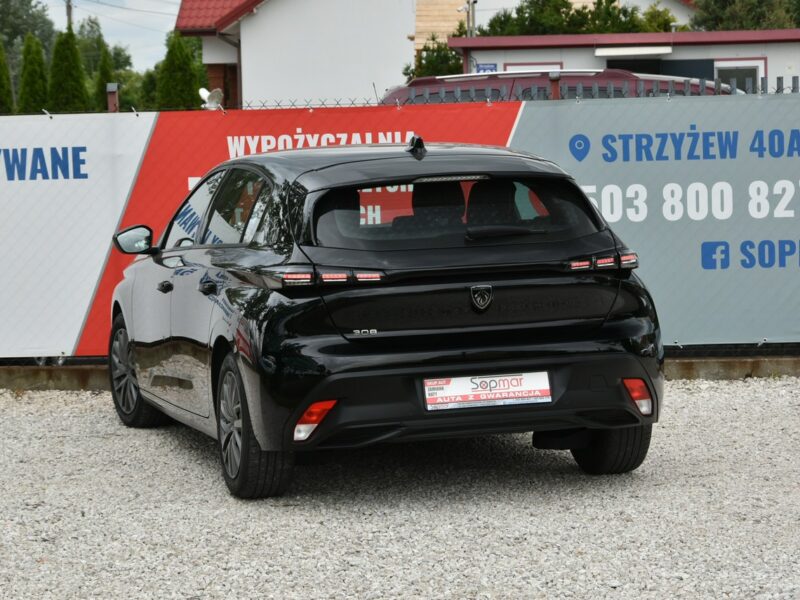 Peugeot 308 1.2PureTech 110KM MANUAL 2022r. Virtual fullLED NAVi 52tkm Rezerwacja P5 (2021-)