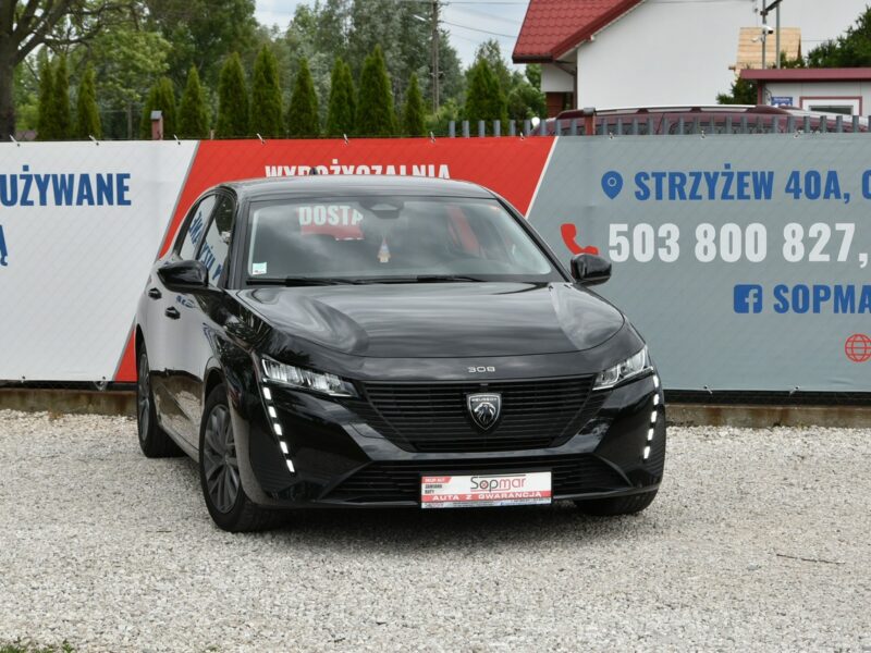 Peugeot 308 1.2PureTech 110KM MANUAL 2022r. Virtual fullLED NAVi 52tkm Rezerwacja P5 (2021-)