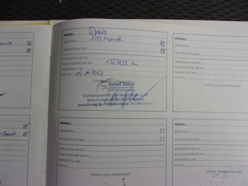 Fiat Doblo Klimatronic, Ele szyby 4x, Ele lusterka, Podgrz. fotele Hak holowniczy II (2009-)