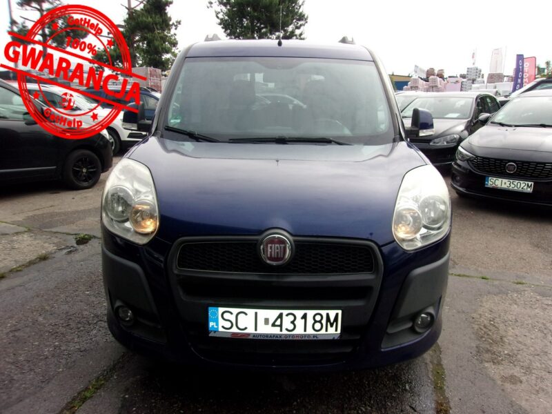 Fiat Doblo Klimatronic, Ele szyby 4x, Ele lusterka, Podgrz. fotele Hak holowniczy II (2009-)