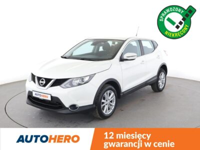 Nissan Qashqai automat navi klima auto grzane fotele kamera i czujniki parkowania II (2013-2021)