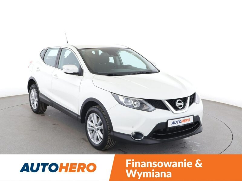 Nissan Qashqai automat navi klima auto grzane fotele kamera i czujniki parkowania II (2013-2021)