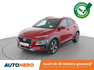 Hyundai Kona Executive automat 177KM 4x4 skóra navi kamera grzane fotele ACC I (2017-2023)