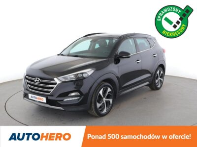 Hyundai Tucson 4x4 automat full LED skóra panorama navi klima auto gzrane fotele i ki III (2015-2020)