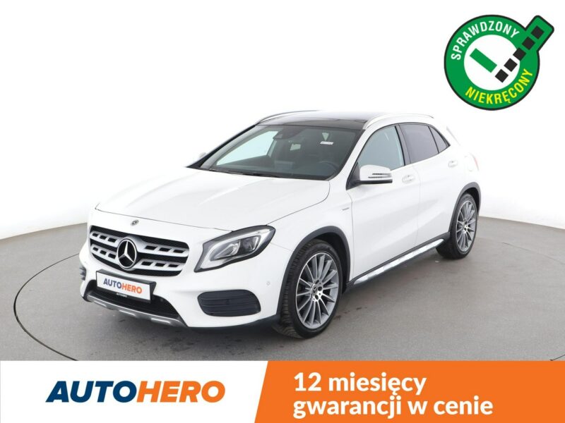 Mercedes GLA 180 Urban AMG Automat Panorama Nawigacja Tempomat Grzana Skóra Kamera LED