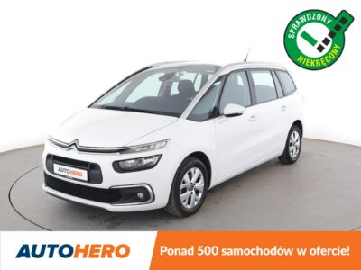 Citroen C4 Grand Picasso 7 osób Automatyczna klimatyzacja Elektryczne szyby Bluetooth II (2013-)