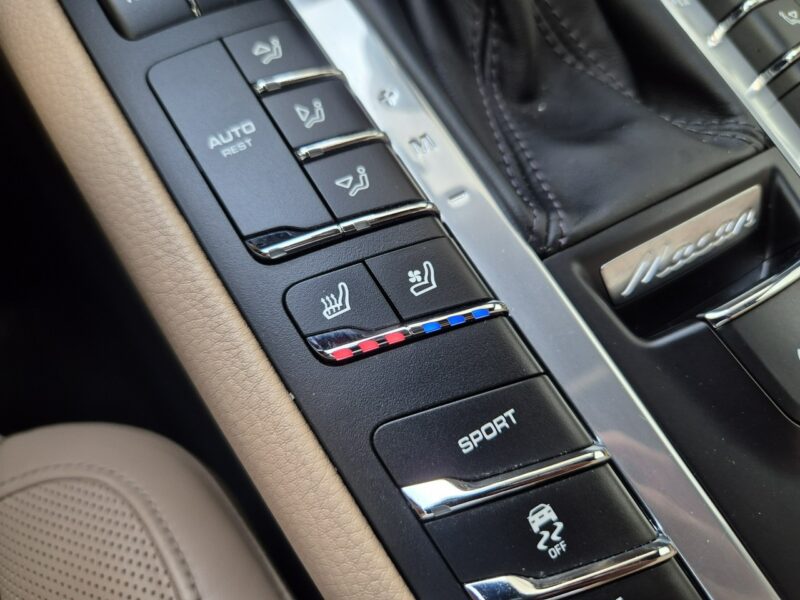 Porsche Macan 2.0 245KM. Panorama. Pakiet skórzany. Wentylacja. Gwarancja 10.2025. I (2014-)