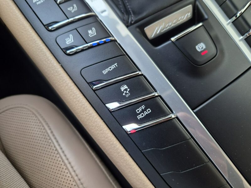 Porsche Macan 2.0 245KM. Panorama. Pakiet skórzany. Wentylacja. Gwarancja 10.2025. I (2014-)