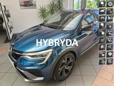 Renault Arkana Pierwszy wł. Serwis, Gwarancja, RS Line, Bezwypadkowy, Krajowy