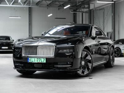 Rolls-Royce Spectre Bezwypadkowy. Launch Package. Bespoke. Black Diamond. Gwarancja.
