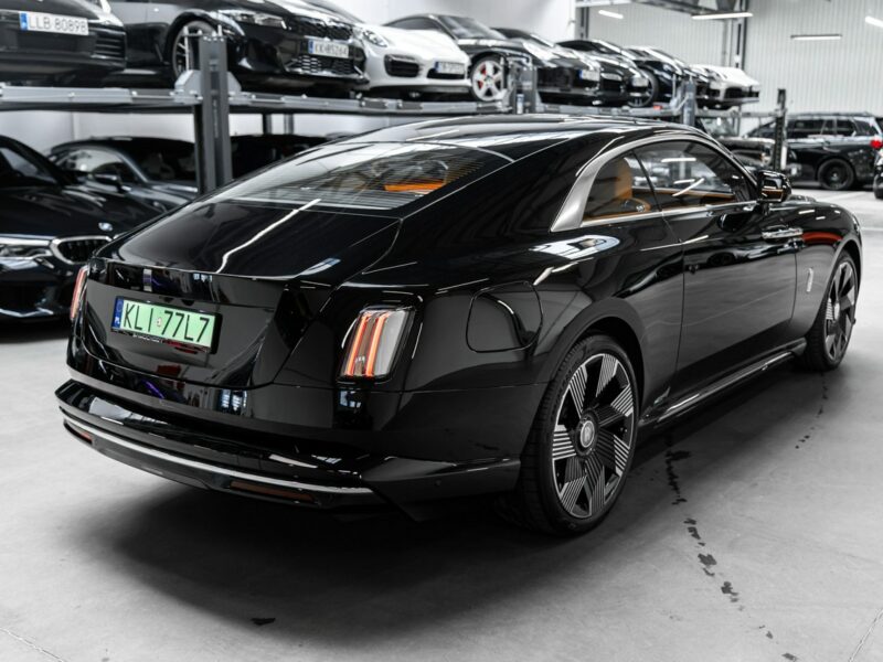 Rolls-Royce Spectre Bezwypadkowy. Launch Package. Bespoke. Black Diamond. Gwarancja.