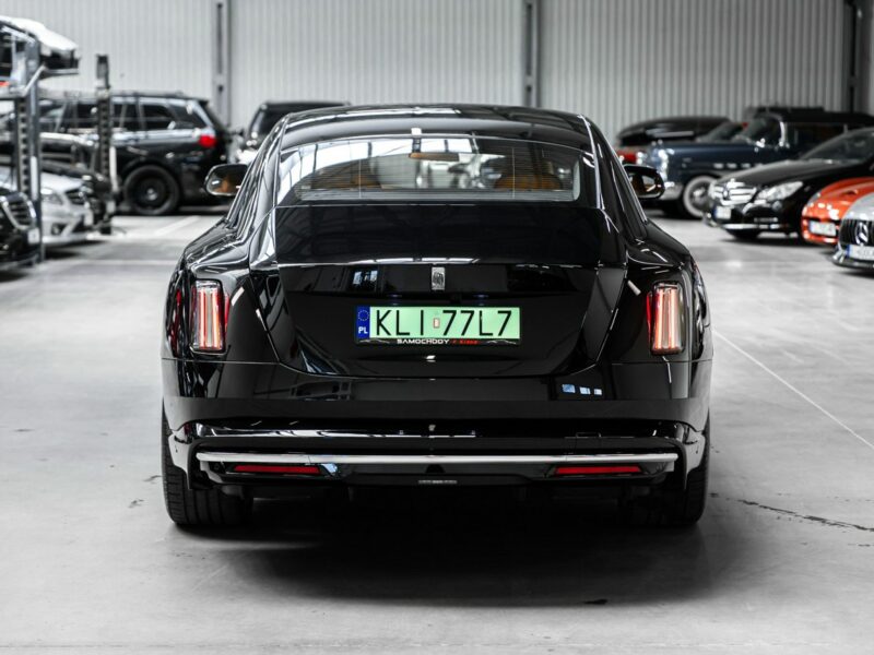 Rolls-Royce Spectre Bezwypadkowy. Launch Package. Bespoke. Black Diamond. Gwarancja.