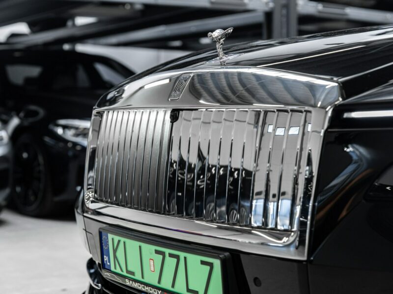 Rolls-Royce Spectre Bezwypadkowy. Launch Package. Bespoke. Black Diamond. Gwarancja.