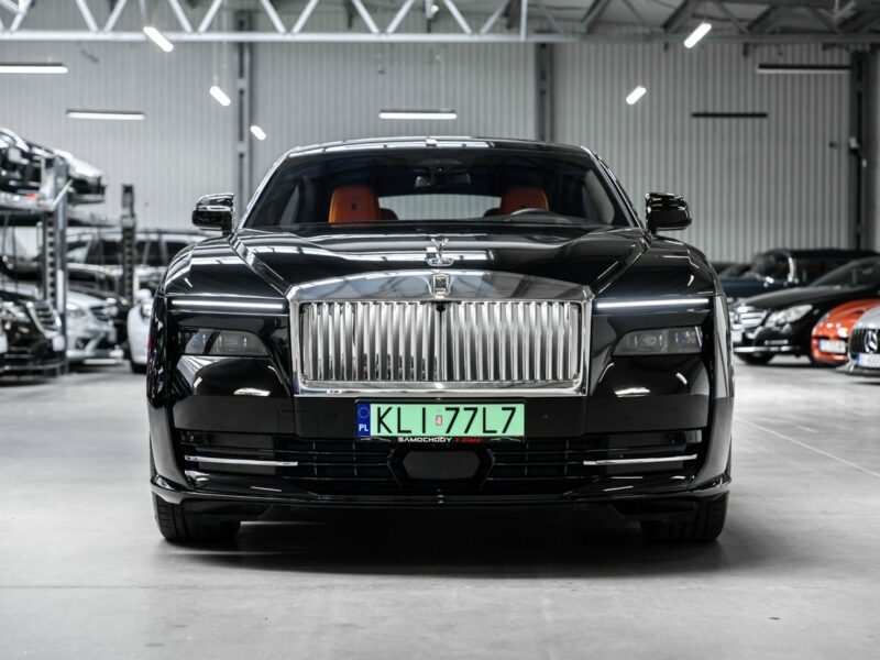 Rolls-Royce Spectre Bezwypadkowy. Launch Package. Bespoke. Black Diamond. Gwarancja.