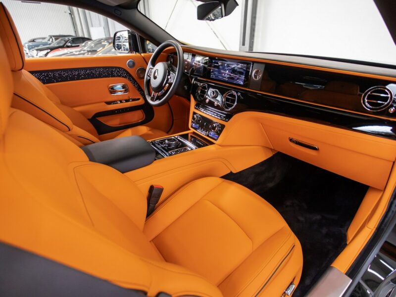 Rolls-Royce Spectre Bezwypadkowy. Launch Package. Bespoke. Black Diamond. Gwarancja.