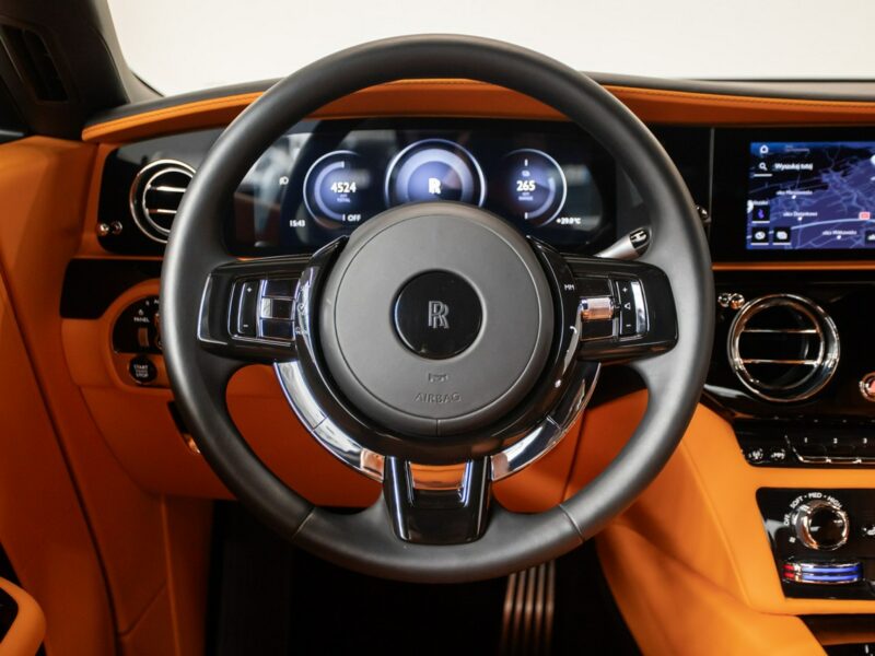 Rolls-Royce Spectre Bezwypadkowy. Launch Package. Bespoke. Black Diamond. Gwarancja.