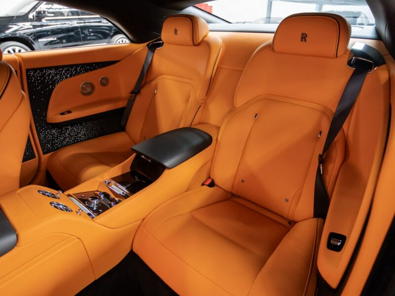Rolls-Royce Spectre Bezwypadkowy. Launch Package. Bespoke. Black Diamond. Gwarancja.