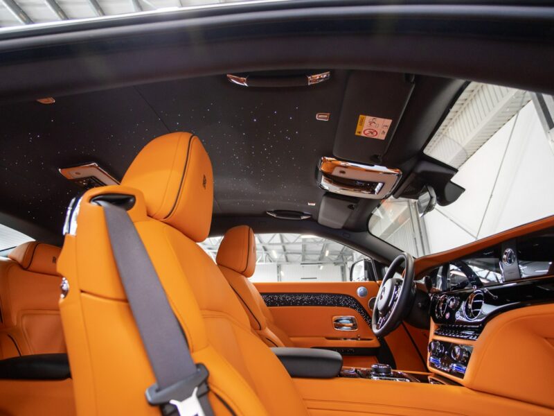 Rolls-Royce Spectre Bezwypadkowy. Launch Package. Bespoke. Black Diamond. Gwarancja.