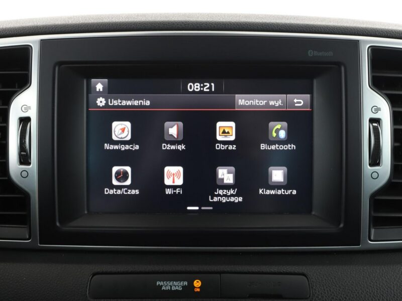 Kia Sportage navi klima auto kamera i czujniki parkowania hak IV (2016-2021)
