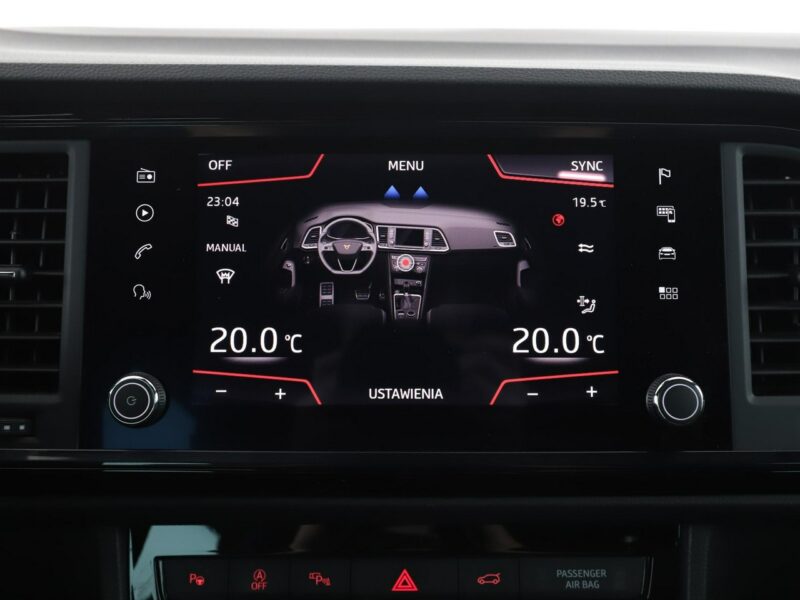 Cupra Ateca 4x4 DSG full LED virtual cocpit skóra/alcantara navi grzane fotele