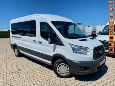 Ford Transit SALON PL / 9 OSÓB / 2 x KLIMA / TEMPOMAT / LEDY / L3H2 / Gwarancja VII (2013-)