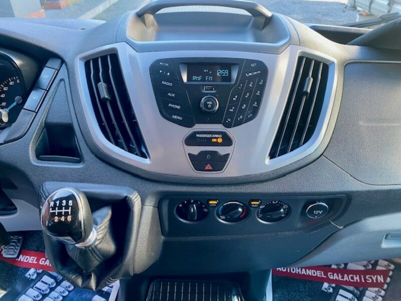 Ford Transit SALON PL / 9 OSÓB / 2 x KLIMA / TEMPOMAT / LEDY / L3H2 / Gwarancja VII (2013-)
