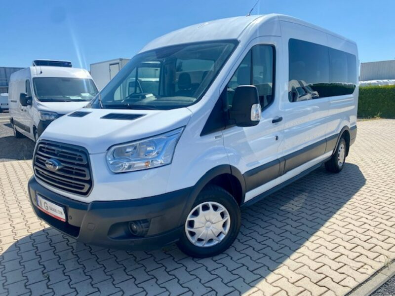 Ford Transit SALON PL / 9 OSÓB / 2 x KLIMA / TEMPOMAT / LEDY / L3H2 / Gwarancja VII (2013-)
