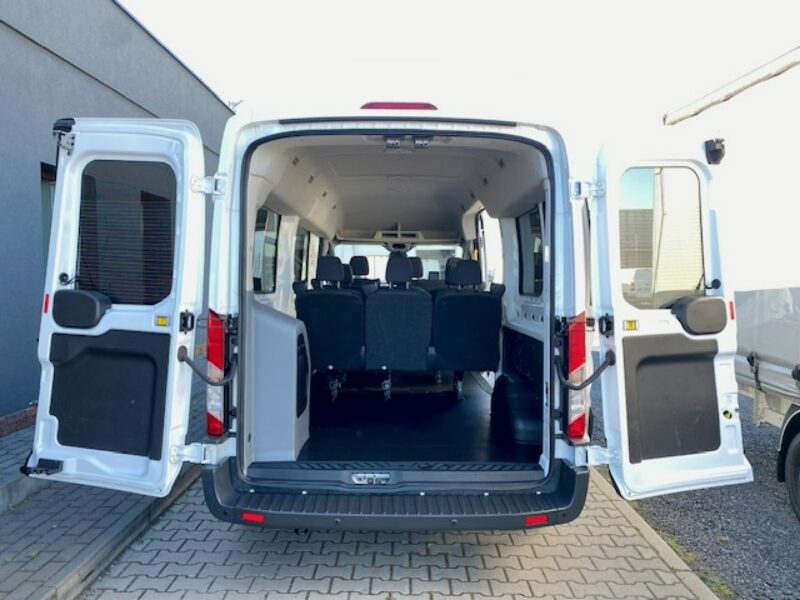 Ford Transit SALON PL / 9 OSÓB / 2 x KLIMA / TEMPOMAT / LEDY / L3H2 / Gwarancja VII (2013-)