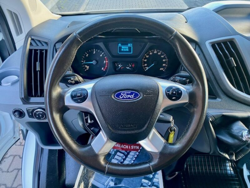 Ford Transit SALON PL / 9 OSÓB / 2 x KLIMA / TEMPOMAT / LEDY / L3H2 / Gwarancja VII (2013-)