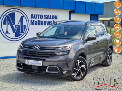 Citroen C5 Aircross Szyberdach Navi Kamera 2xPDC El.Klapa Full Led Półskóry Radar Asystent