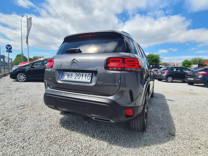 Citroen C5 Aircross Szyberdach Navi Kamera 2xPDC El.Klapa Full Led Półskóry Radar Asystent