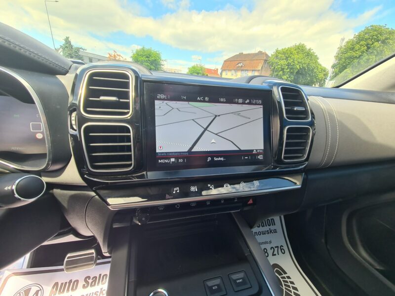 Citroen C5 Aircross Szyberdach Navi Kamera 2xPDC El.Klapa Full Led Półskóry Radar Asystent