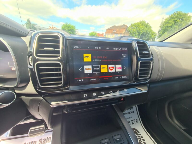 Citroen C5 Aircross Szyberdach Navi Kamera 2xPDC El.Klapa Full Led Półskóry Radar Asystent