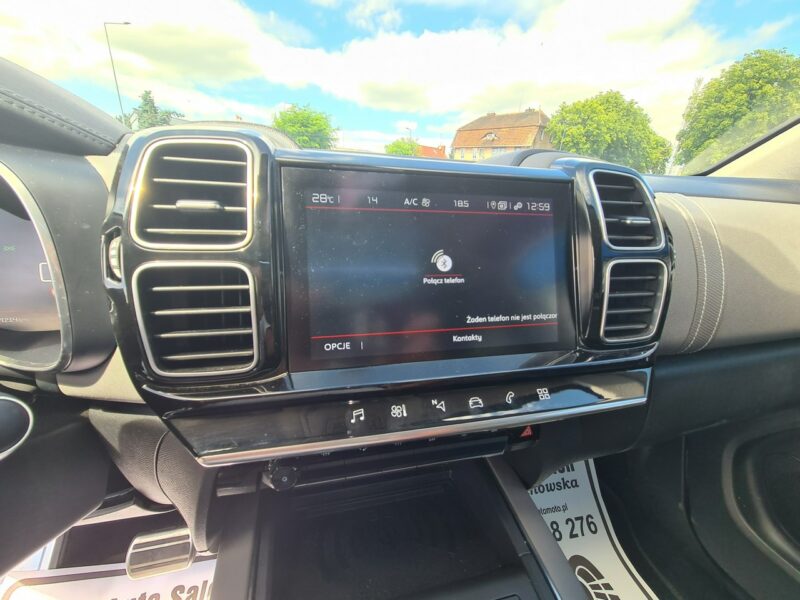 Citroen C5 Aircross Szyberdach Navi Kamera 2xPDC El.Klapa Full Led Półskóry Radar Asystent