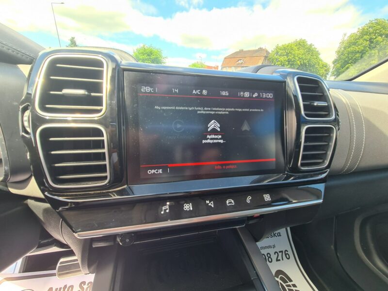 Citroen C5 Aircross Szyberdach Navi Kamera 2xPDC El.Klapa Full Led Półskóry Radar Asystent