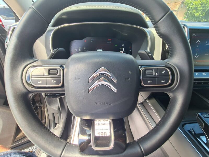 Citroen C5 Aircross Szyberdach Navi Kamera 2xPDC El.Klapa Full Led Półskóry Radar Asystent