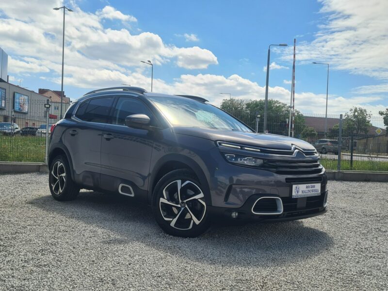 Citroen C5 Aircross Szyberdach Navi Kamera 2xPDC El.Klapa Full Led Półskóry Radar Asystent