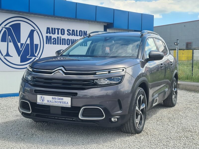 Citroen C5 Aircross Szyberdach Navi Kamera 2xPDC El.Klapa Full Led Półskóry Radar Asystent