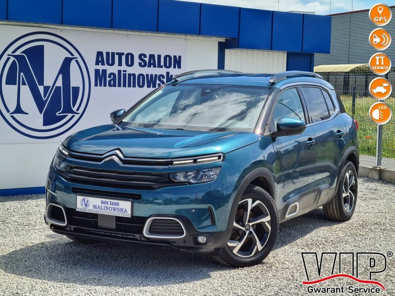 Citroen C5 Aircross Navi Kamera 2xPDC Klimatronik Półskóry Grip Control Alu Serwisowany