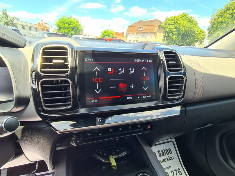 Citroen C5 Aircross Navi Kamera 2xPDC Klimatronik Półskóry Grip Control Alu Serwisowany