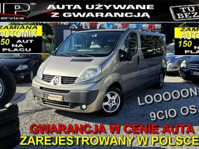 Renault Trafic Lift ,L2H1,LONG!SalonPL,Najlepszy2,0D,Klima,9-os.GWARANCJA-Automi-x.pl II (2001-2014)