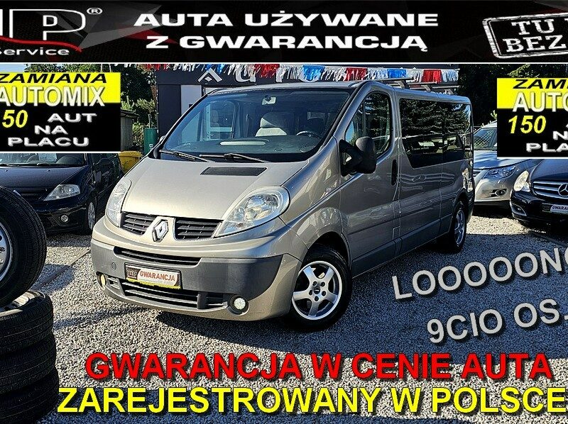 Renault Trafic Lift ,L2H1,LONG!SalonPL,Najlepszy2,0D,Klima,9-os.GWARANCJA-Automi-x.pl II (2001-2014)