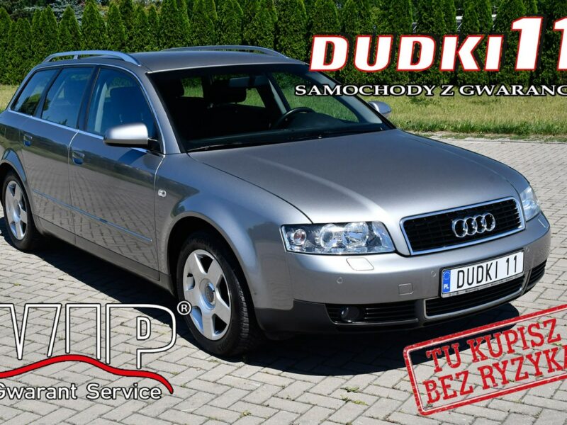 Audi A4 2,0 benz DUDKI11 Klimatronic.El.szyby.Centralka.Automat. Full-Serwis B6 (2000-2004)