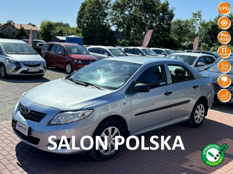 Toyota Corolla Salon Polska, 1 Wł, Serwis ASO, Klima Seria E15 (2007-2013)